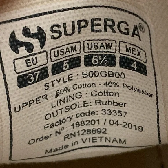 Superga Unisex Snake Print Platform Sneakers Shoes Size US Men's 5 & Womens 6.5 - Picture 11 of 11